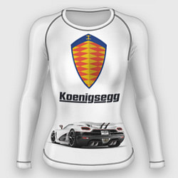 Женский рашгард Koenigsegg