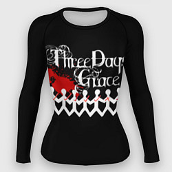 Женский рашгард Three days grace