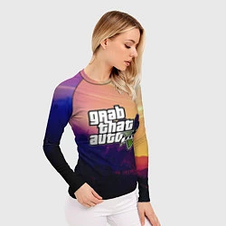 Рашгард женский GTA 5, цвет: 3D-принт — фото 2
