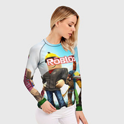 Рашгард женский ROBLOX, цвет: 3D-принт — фото 2