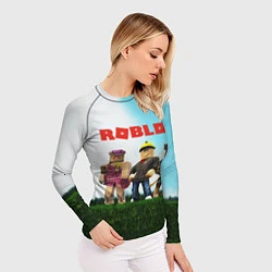 Рашгард женский ROBLOX, цвет: 3D-принт — фото 2