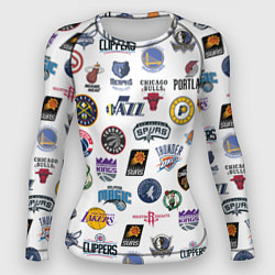 Женский рашгард NBA Pattern