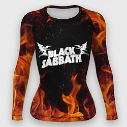 Рашгард женский Black Sabbath, цвет: 3D-принт