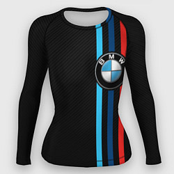 Рашгард женский BMW M SPORT CARBON, цвет: 3D-принт