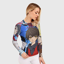 Рашгард женский БАШНЯ БОГА, цвет: 3D-принт — фото 2