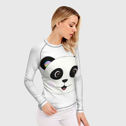 Рашгард женский Panda, цвет: 3D-принт — фото 2