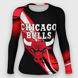 Рашгард женский CHICAGO BULLS, цвет: 3D-принт