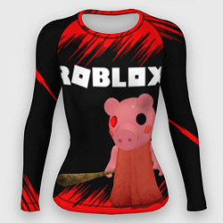 Женский рашгард Roblox Piggy