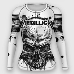 Рашгард женский Metallica, цвет: 3D-принт