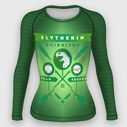 Рашгард женский Slytherin Quidditch Team, цвет: 3D-принт