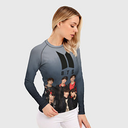 Рашгард женский BTS Forest, цвет: 3D-принт — фото 2