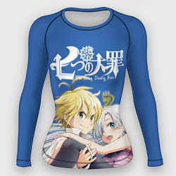 Рашгард женский 7 смертных грехов, цвет: 3D-принт