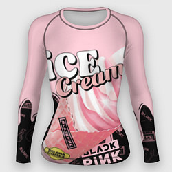Рашгард женский BLACKPINK ICE CREAM, цвет: 3D-принт
