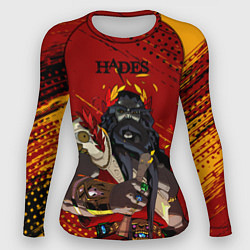Рашгард женский Hades - Аид, цвет: 3D-принт