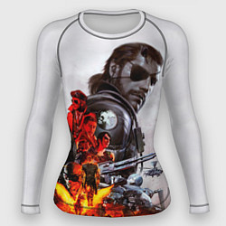 Рашгард женский Metal Gear, цвет: 3D-принт
