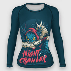 Рашгард женский Night Crawler Dota 2, цвет: 3D-принт