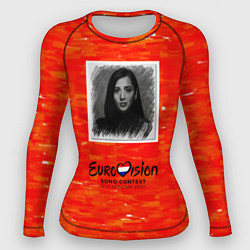 Рашгард женский Евровидение 2021 $, цвет: 3D-принт