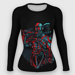 Рашгард женский Brutal Kratos, цвет: 3D-принт