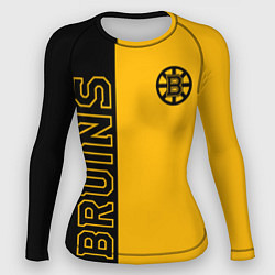 Рашгард женский NHL BOSTON BRUINS, цвет: 3D-принт