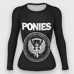 Женский рашгард Pony x Ramones