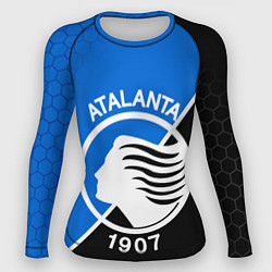 Рашгард женский FC ATALANTA ФК АТАЛАНТА, цвет: 3D-принт