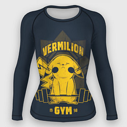 Рашгард женский Vermilion gym, цвет: 3D-принт