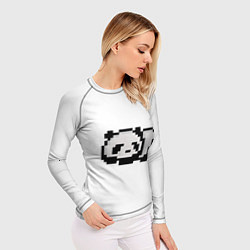 Рашгард женский Панда, цвет: 3D-принт — фото 2