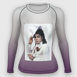 Рашгард женский Майкл Джексон навсегда, цвет: 3D-принт