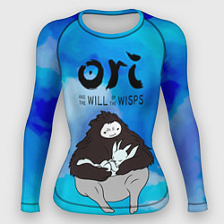 Рашгард женский Ori and the Will of the Wisps, цвет: 3D-принт