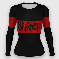 Рашгард женский Полосатый Slipknot, цвет: 3D-принт