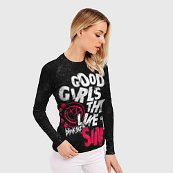 Рашгард женский Blink 182, Good Girl, цвет: 3D-принт — фото 2