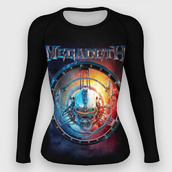 Рашгард женский Megadeth, Super Collider, цвет: 3D-принт