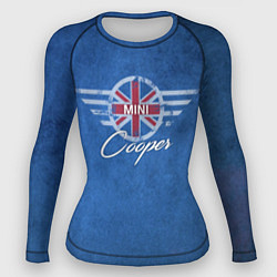 Рашгард женский Логотип Mini, цвет: 3D-принт