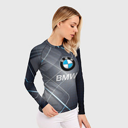 Рашгард женский BMW Logo, цвет: 3D-принт — фото 2