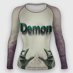 Рашгард женский Demon!, цвет: 3D-принт