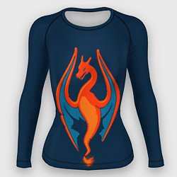 Рашгард женский Скайзард, цвет: 3D-принт