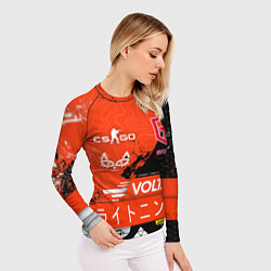 Рашгард женский GAMBIT cs:go Blood Sport, цвет: 3D-принт — фото 2