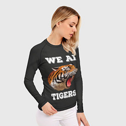 Рашгард женский Тигр We are tigers, цвет: 3D-принт — фото 2