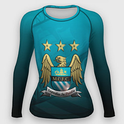 Женский рашгард Manchester City Teal Themme