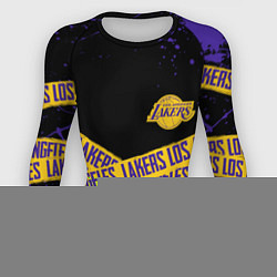 Женский рашгард LAKERS LOGO БРЫЗГИ КРАСОК