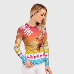 Рашгард женский ЗЛОЙ ПРЯНЯ, цвет: 3D-принт — фото 2