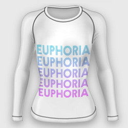 Рашгард женский Эйфория Euphoria, цвет: 3D-принт