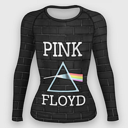 Женский рашгард PINK FLOYD LOGO - ПИНК ФЛОЙД ЛОГОТИП