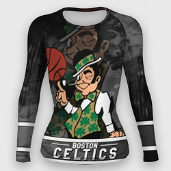 Рашгард женский Boston Celtics , Бостон Селтикс, цвет: 3D-принт