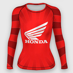 Рашгард женский Honda красные линии, цвет: 3D-принт