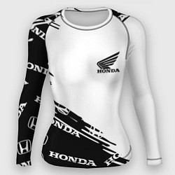 Рашгард женский Honda sport pattern, цвет: 3D-принт