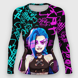 Женский рашгард JINX ДЖИНКС NEON PATTERN