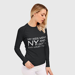 Рашгард женский New York T-Shirt, цвет: 3D-принт — фото 2