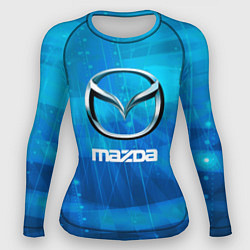 Рашгард женский Mazda мазда, цвет: 3D-принт