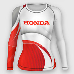 Рашгард женский Хонда HONDA, цвет: 3D-принт